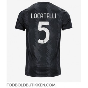 Juventus Manuel Locatelli #5 Udebanetrøje 2022-23 Kortærmet